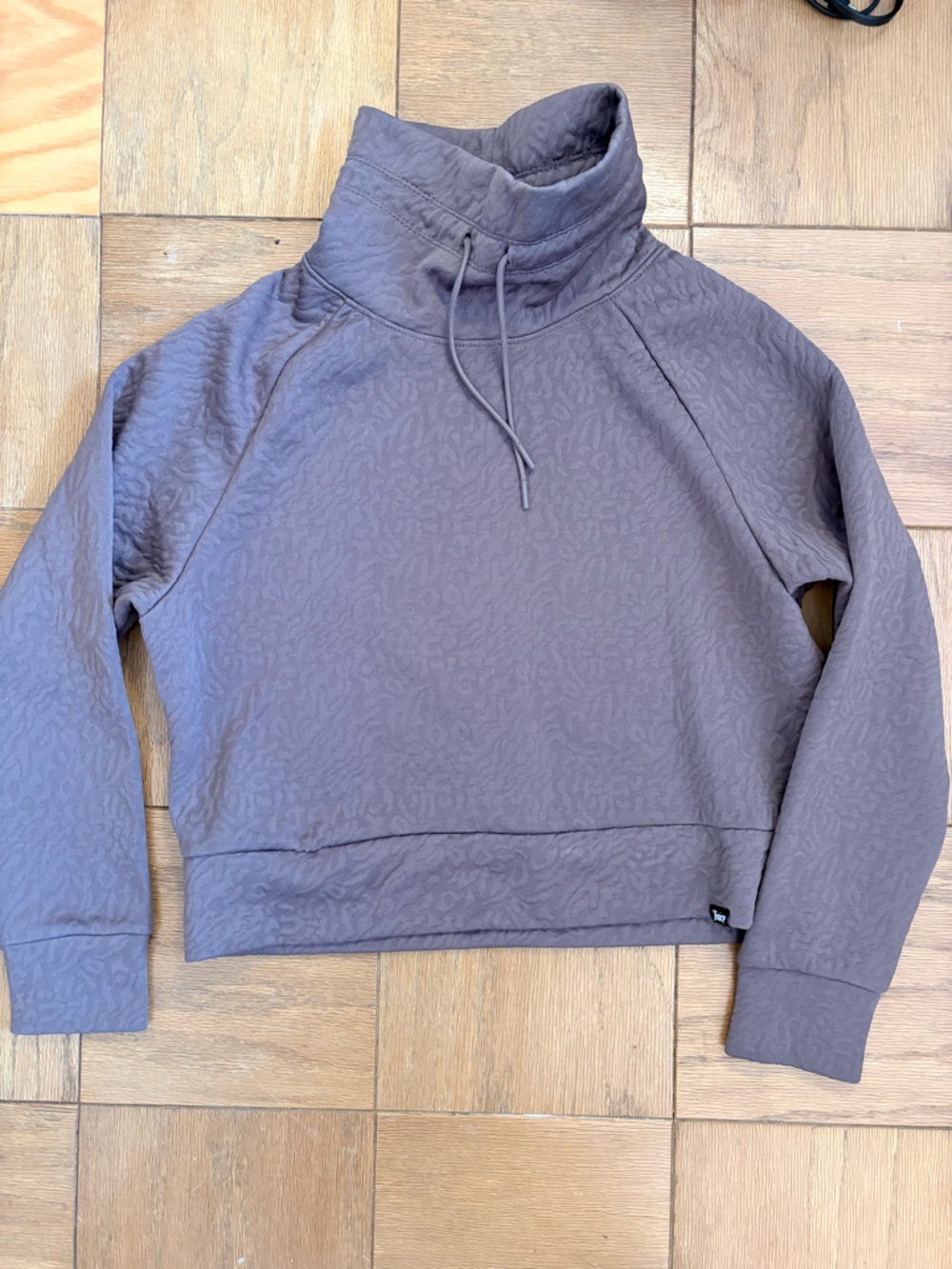 Juicy Couture Mauve Pink Cowl Neck Sweatshirt
